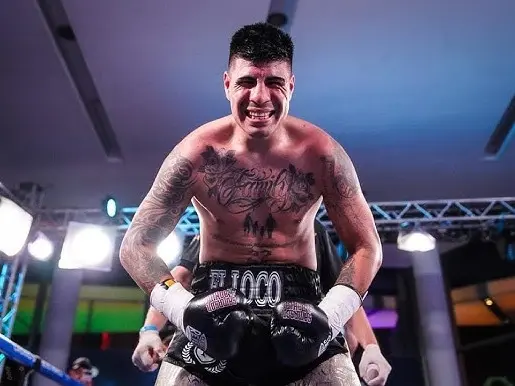 El "Loco! Díaz va por el tíulo Sudamericano .