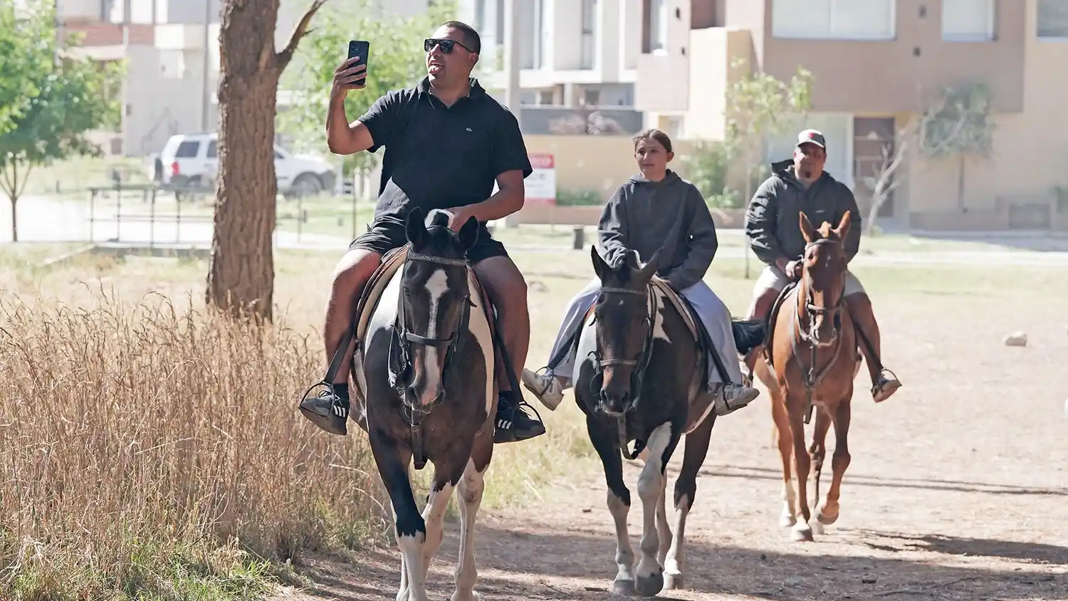 Turistas. Los recorridos son ideales para tomarse fotos