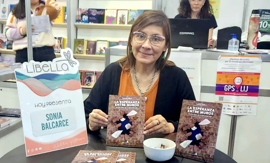 Sonia Balcarce. Participó de la Feria del Libro