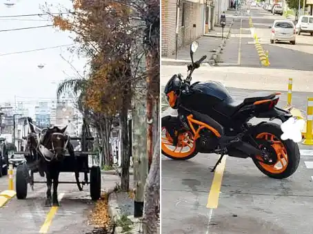 Denuncian ocupación indebida de las bicisendas