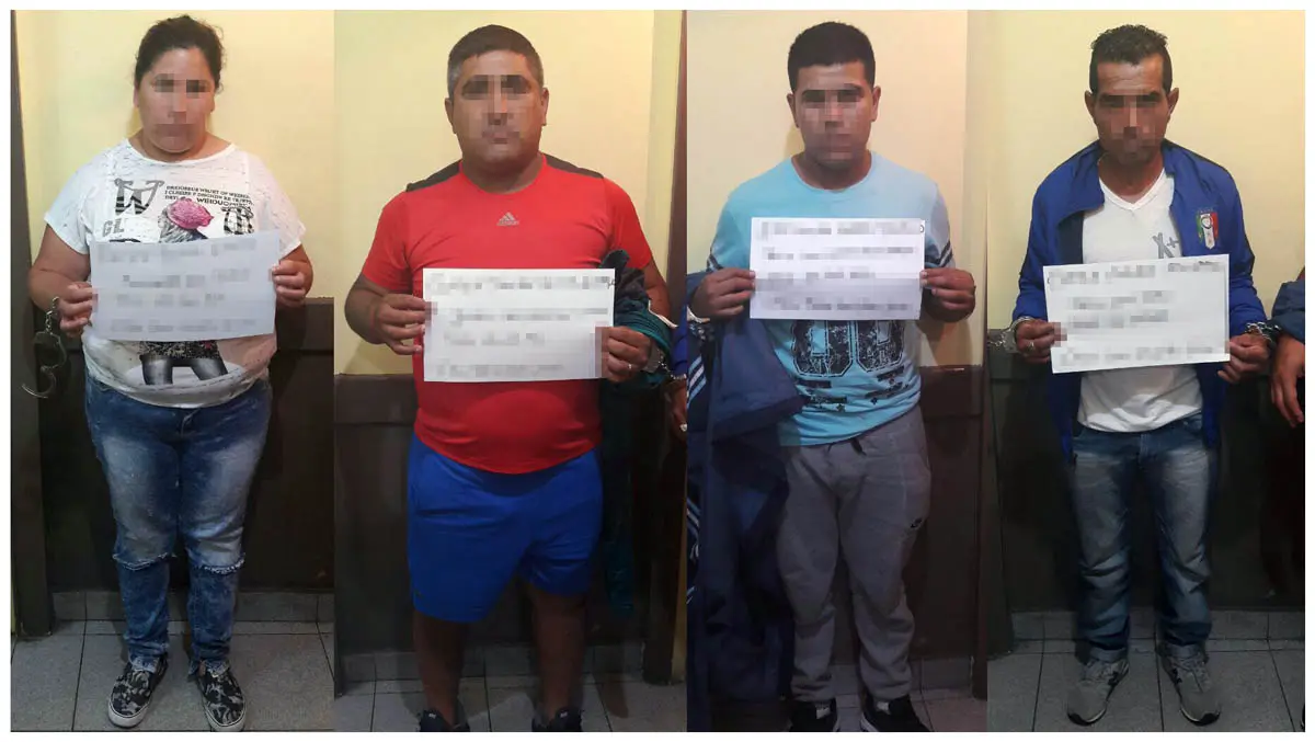 La Matanza: Cayó banda especializada en "escruches" que operaba en el conurbano norte