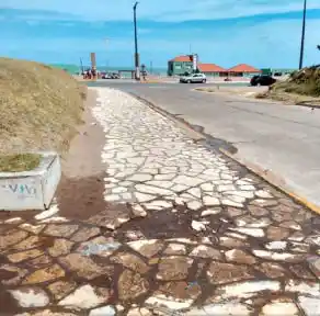 Pérdida de agua en un sector del complejo Casino