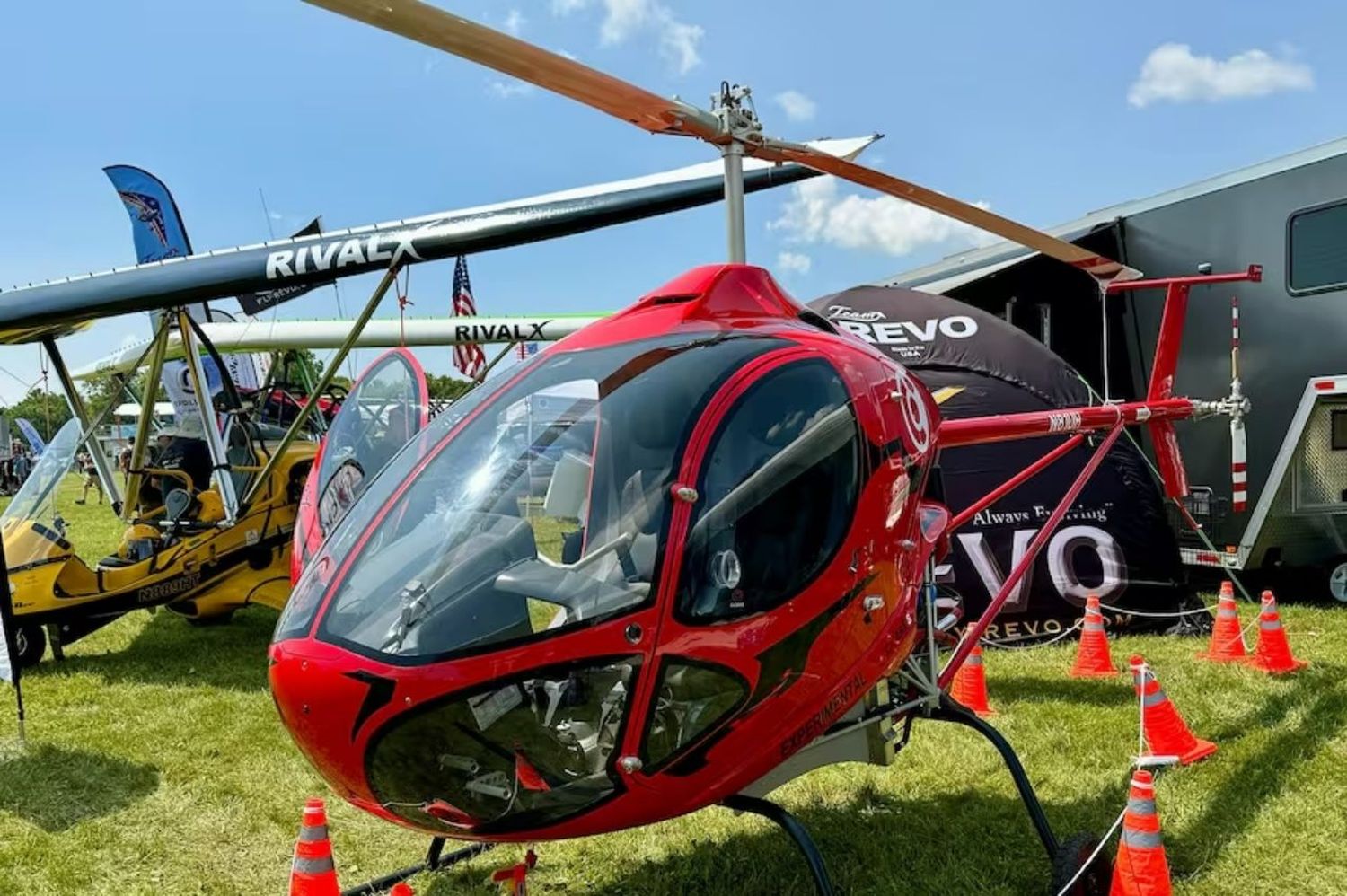 De Saladillo al mundo: El Cicaré CH-8 fue premiado en OshKosh 2024