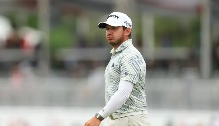 Alejandro Tosti fue segundo en el Abierto de Houston. Foto: AFP