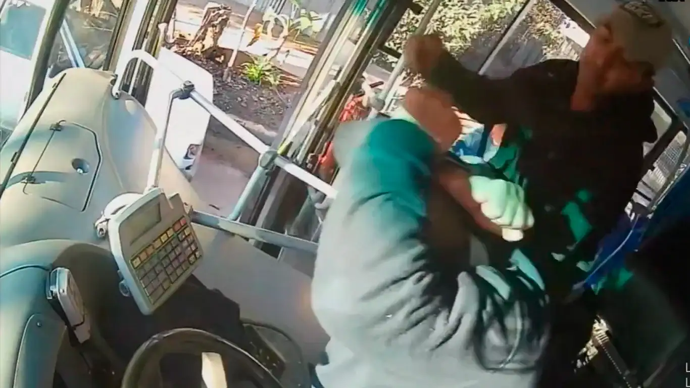 Agresión a colectivero