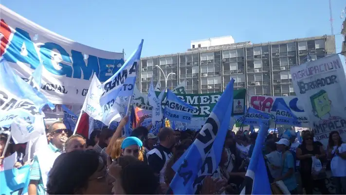 El paro de CTA y Agmer alcanzó el 90% y fue “contundente"