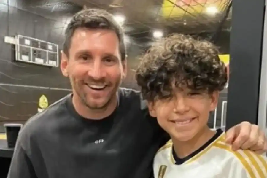 Messi y el gesto menos pensado con un hincha del Real Madrid