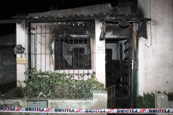 Incendio en una casa: murió una vecina y un hombre sigue delicado