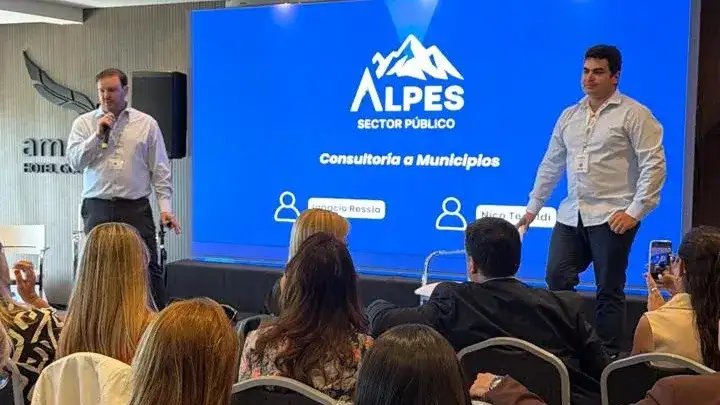 Ignacio Ressia y Nico Tedoldi, los fundadores y socios de Grupo Alpes.
