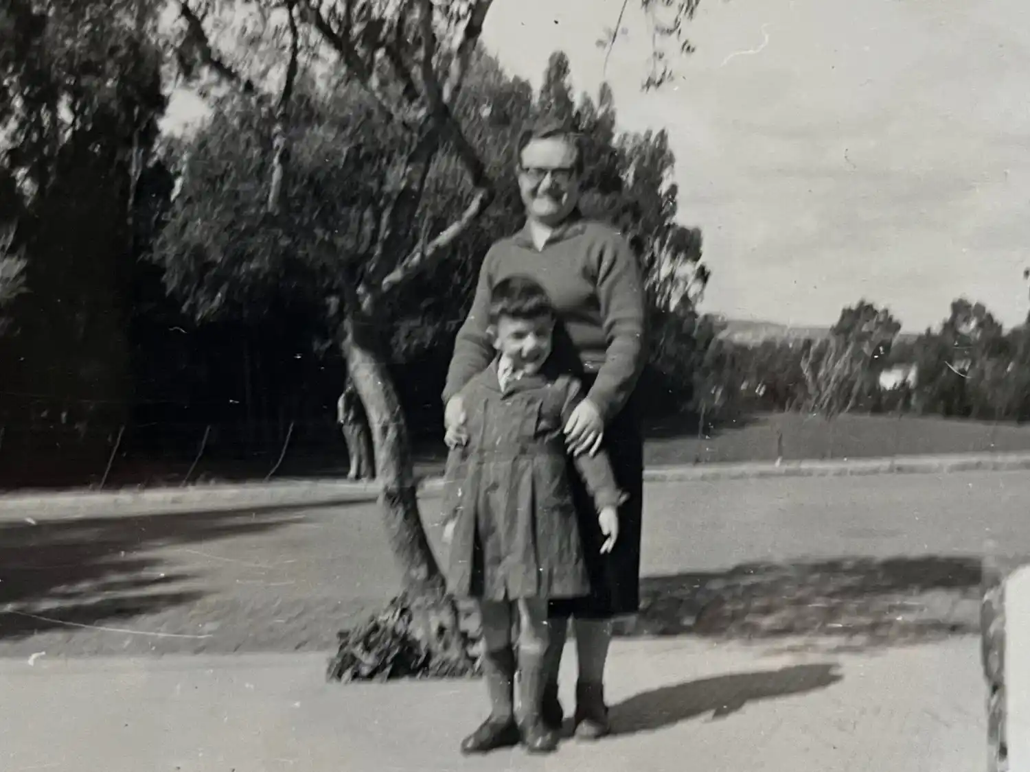Tandil. Jorge Luis Paulin y su papá.