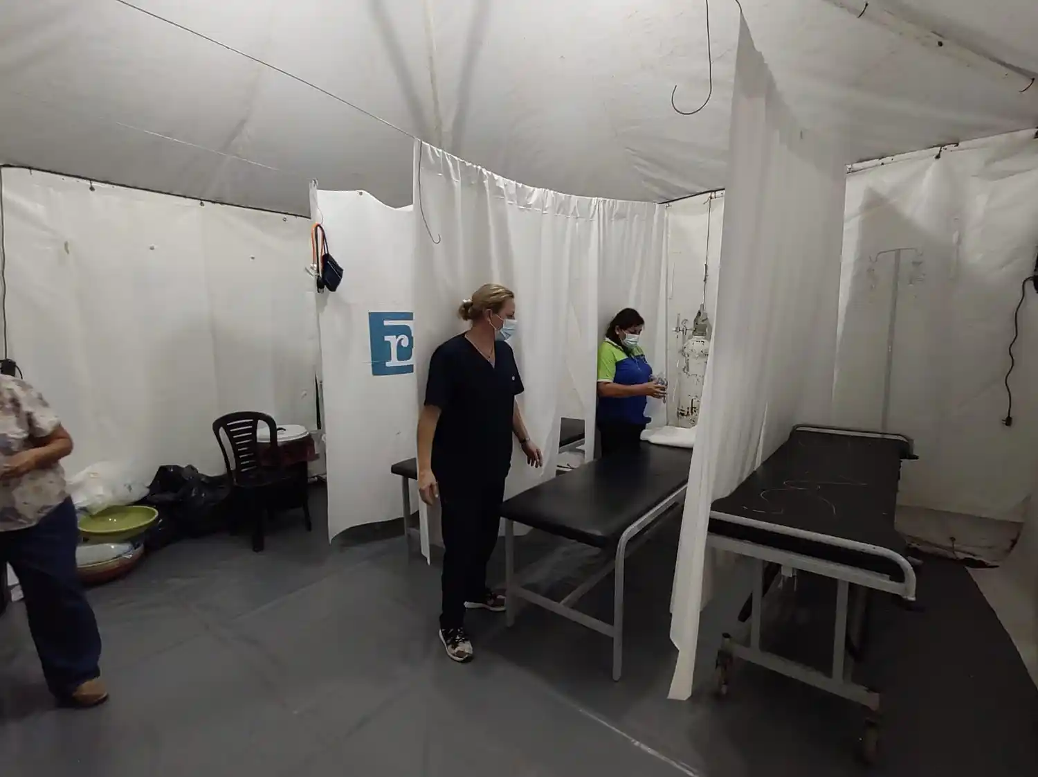 La posta sanitaria del Hospital realizó casi 50 atenciones durante del fin de semana largo