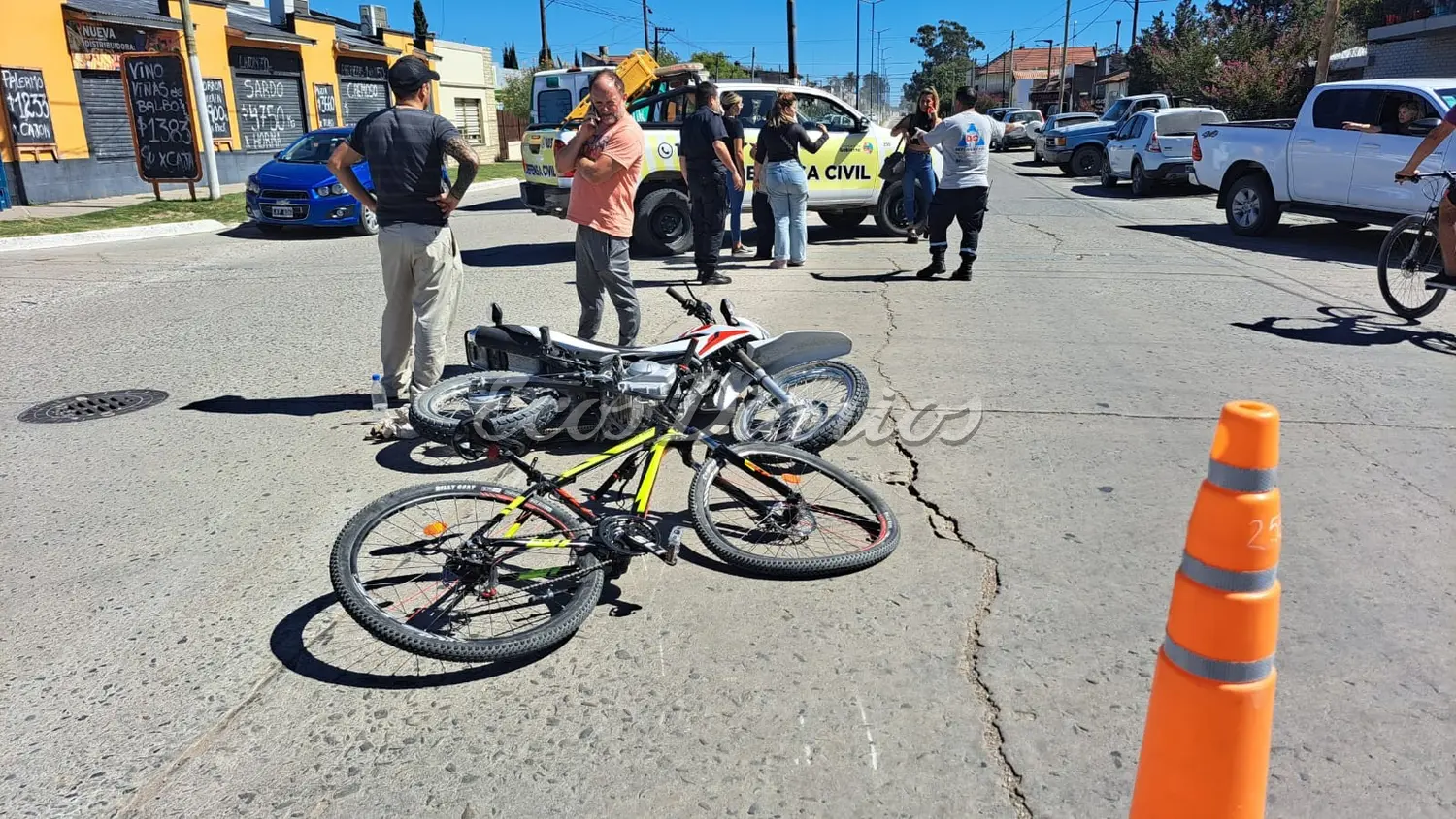 Accidente de 75 y 68