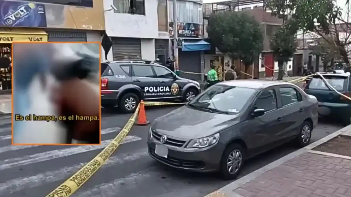 De varios disparos acaban con la vida de un venezolano en Perú: EL SICARIO LO GRABÓ TODO