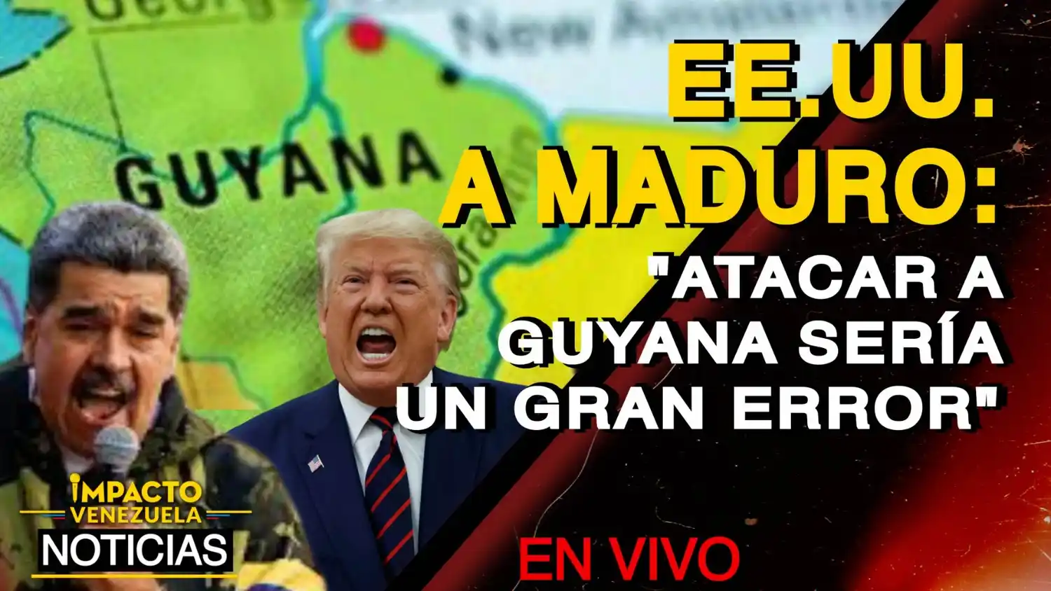 EE.UU. A MADURO: «Atacar a Guyana sería un gran error» – VIDEO