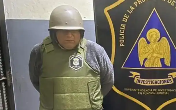 Narcotraficante detenido.
