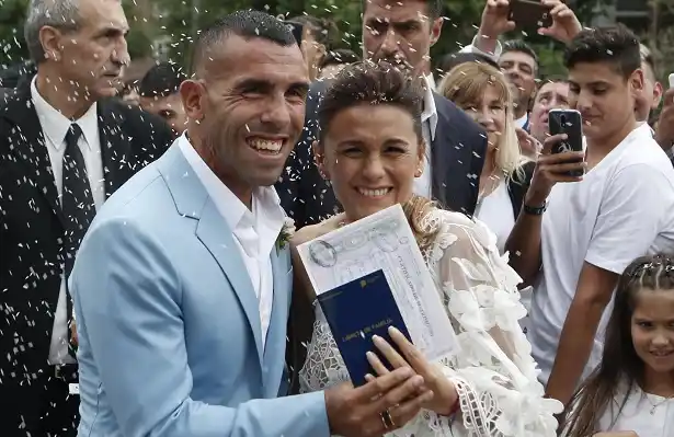 Se casó Tevez: ¿Quienes son los invitados a la fiesta de cuatro días? 