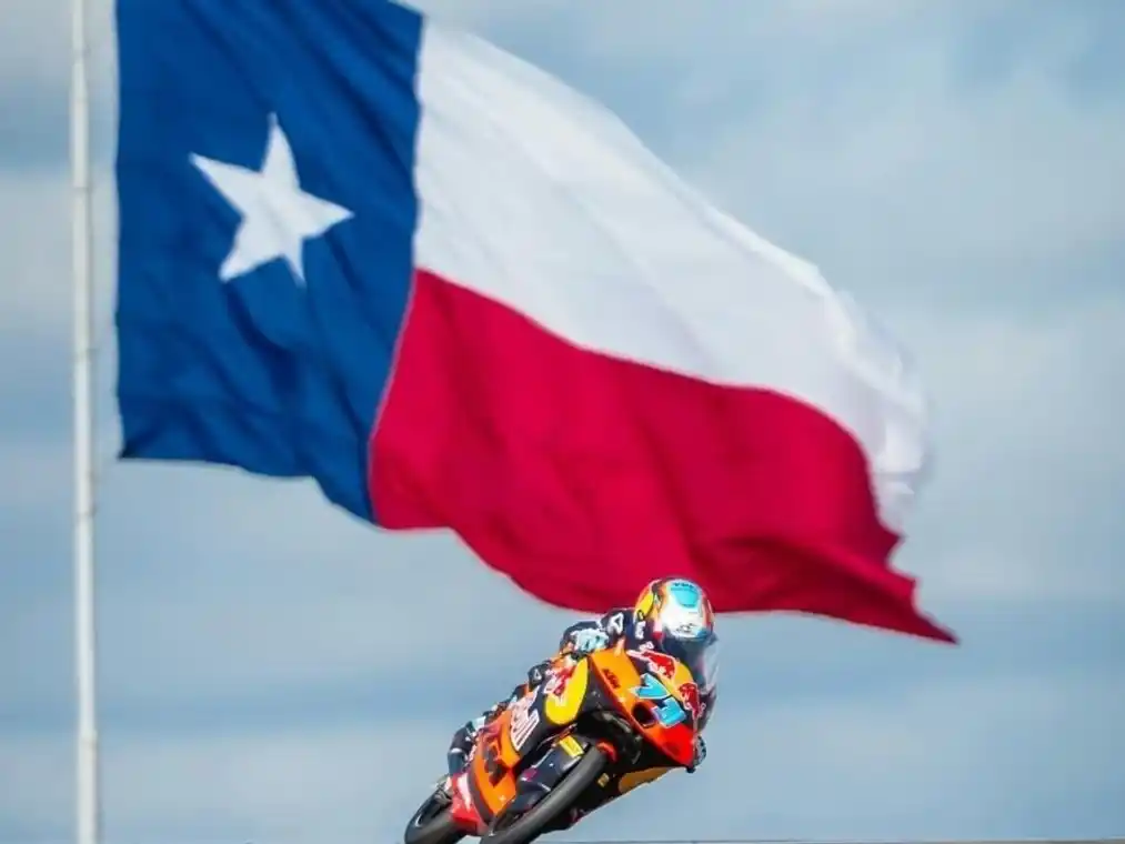 El argentino Valentín Perrone largará tercero en el GP de Moto3 de Estados Unidos