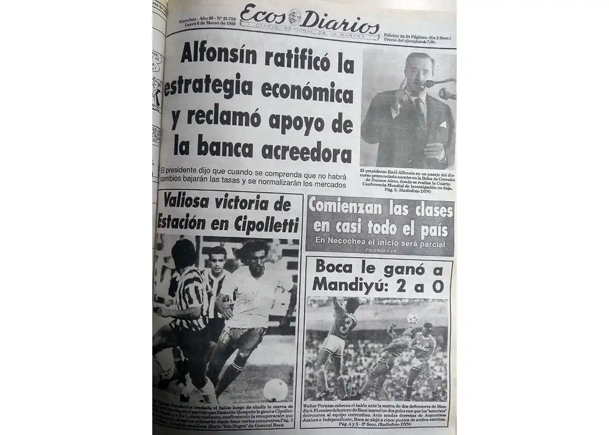 Lunes 6 de marzo de 1989