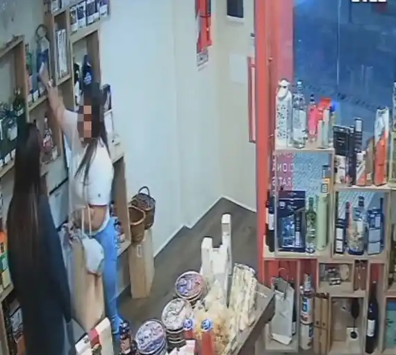 Robaron en dos comercios céntricos y quedaron registradas en las cámaras de seguridad