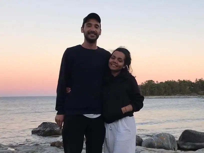 Alvaro y su pareja