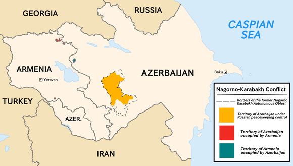 Tensions Escalate in Nagorno-Karabakh: Azerbaijan Shuts Armenian Airspace Amid Conflict Flare-up