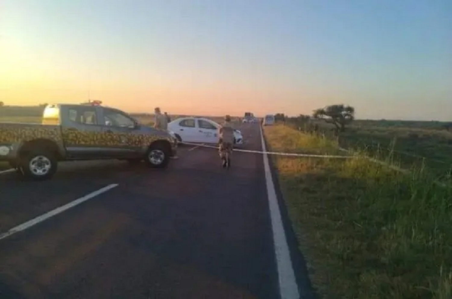 Otro accidente fatal en la Ruta 12: una traffic chocó una moto y falleció el motociclista