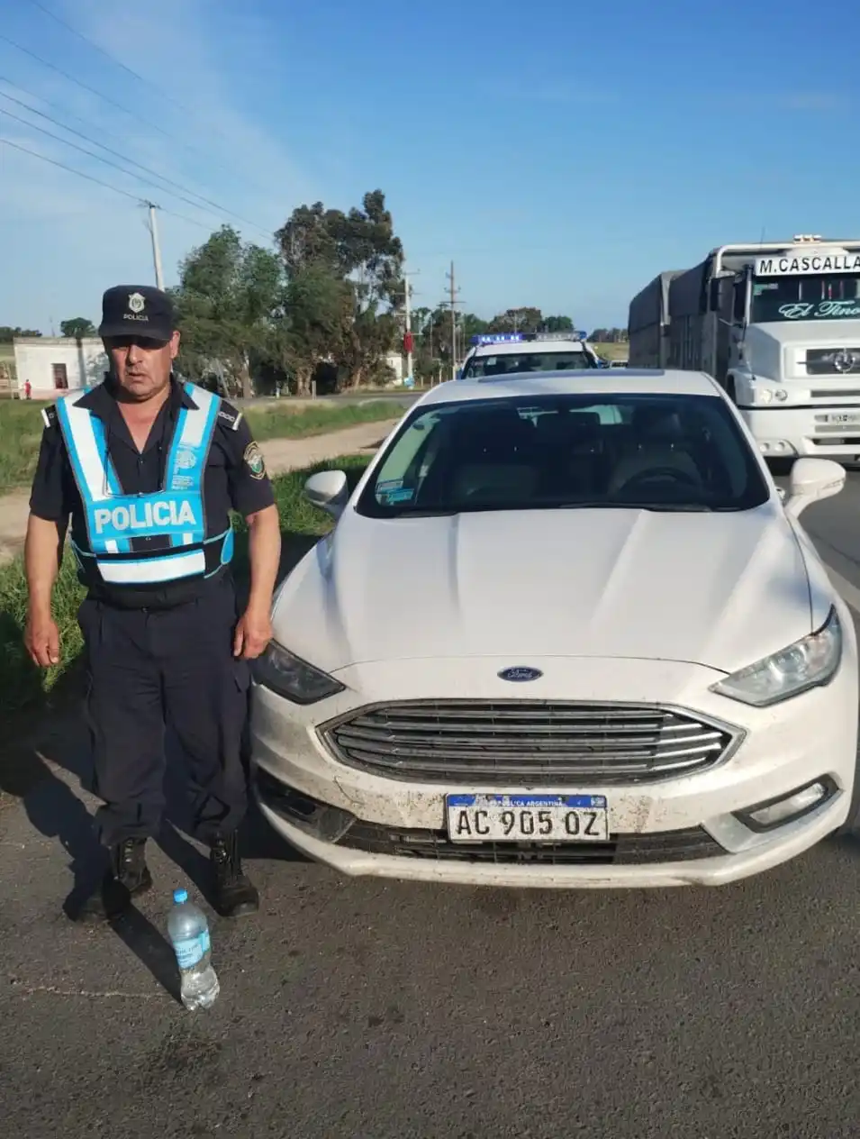 Un hombre fue demorado en la entrada de nuestra ciudad y tuvo que ser trasladado al Nosocomio local