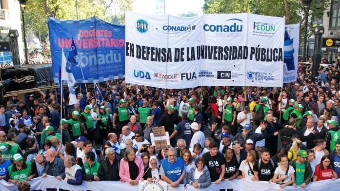 Universidades: los gremios definieron jornadas de paro de 48 horas en las próximas semanas