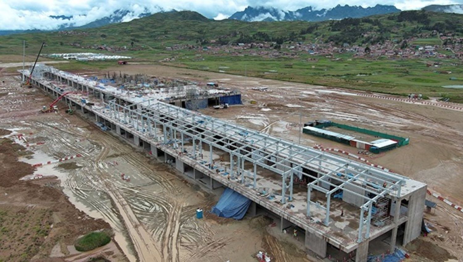 Obra del nuevo aeropuerto de Cusco alcanza un 31,2% de avance