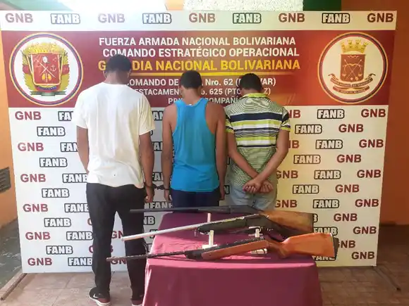 CAPTURADOS: «Los Cucos de la Sabanita» por robo en el estado Bolívar