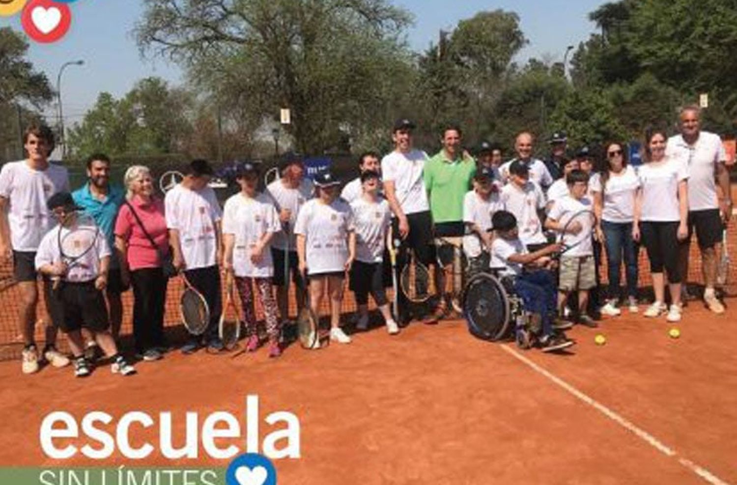 Tenis para Todos: RUS y la Fundación Nalbandian junto a la inclusión deportiva