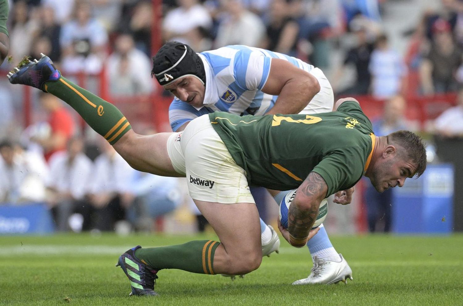 Rugby Championship: Los Pumas se despidieron del torneo con una nueva derrota ante los Springboks