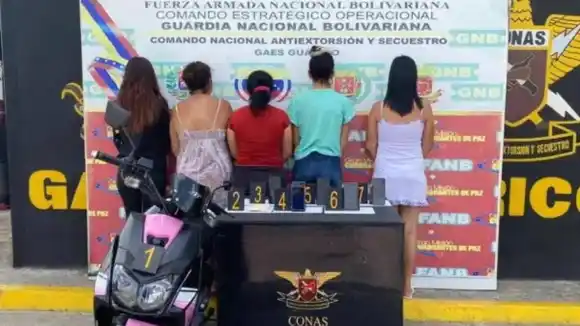 ¡UNAS JOYITAS! Capturadas cinco mujeres en Guárico que formarían parte del Tren del Llano