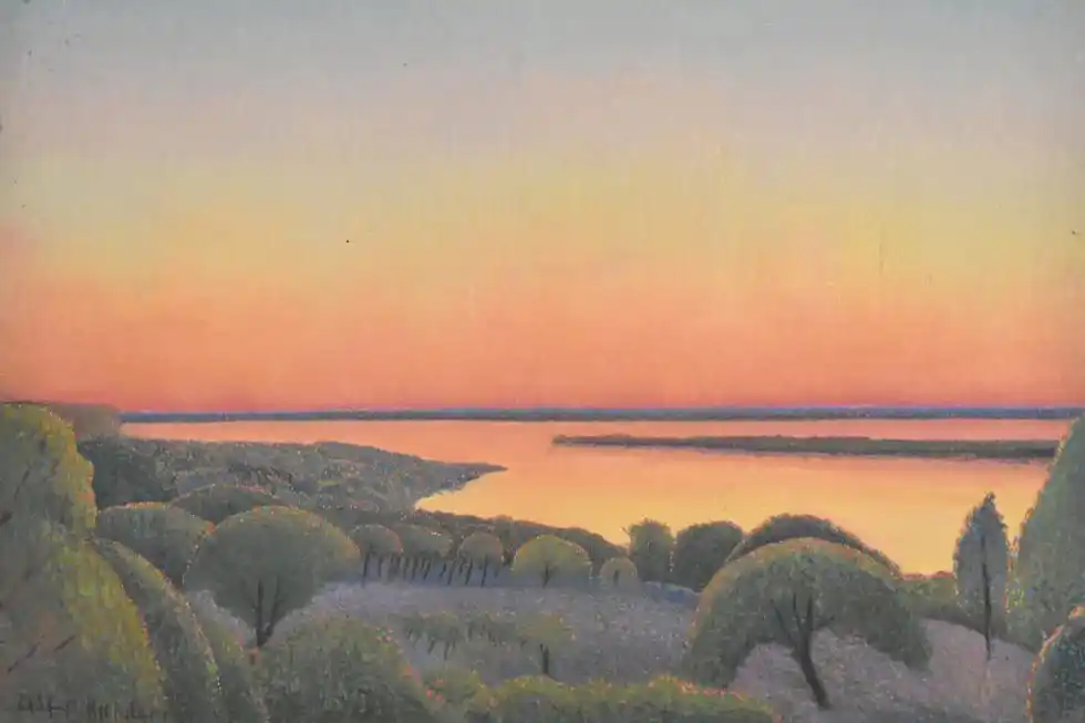 Se inaugura la muestra del pintor Asef Bichilani en Gobernador Mansilla