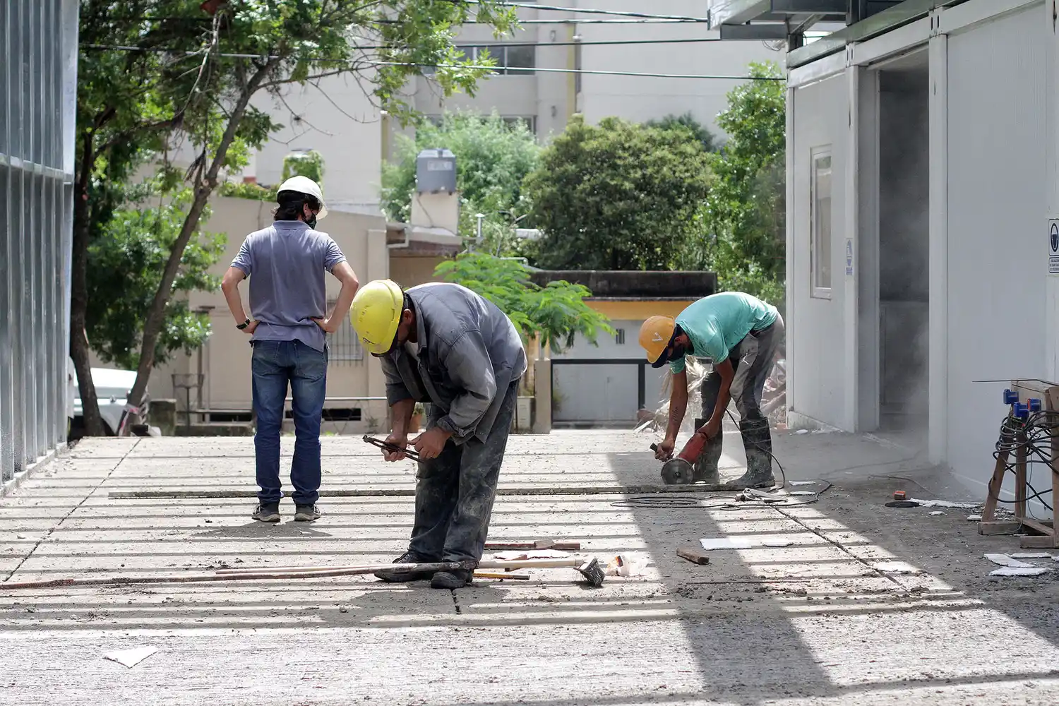 Comenzaron a montar el hospital modular en la Unidad Penal 9