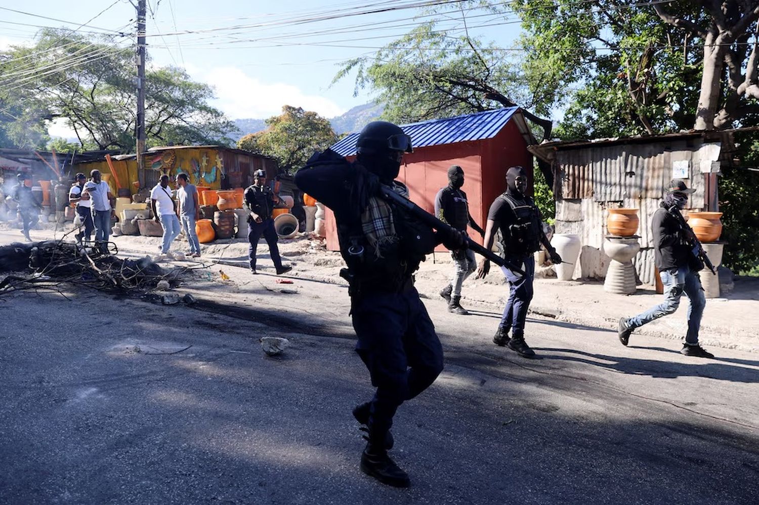 Al menos 28 pandilleros murieron a manos de la Policía en Haití