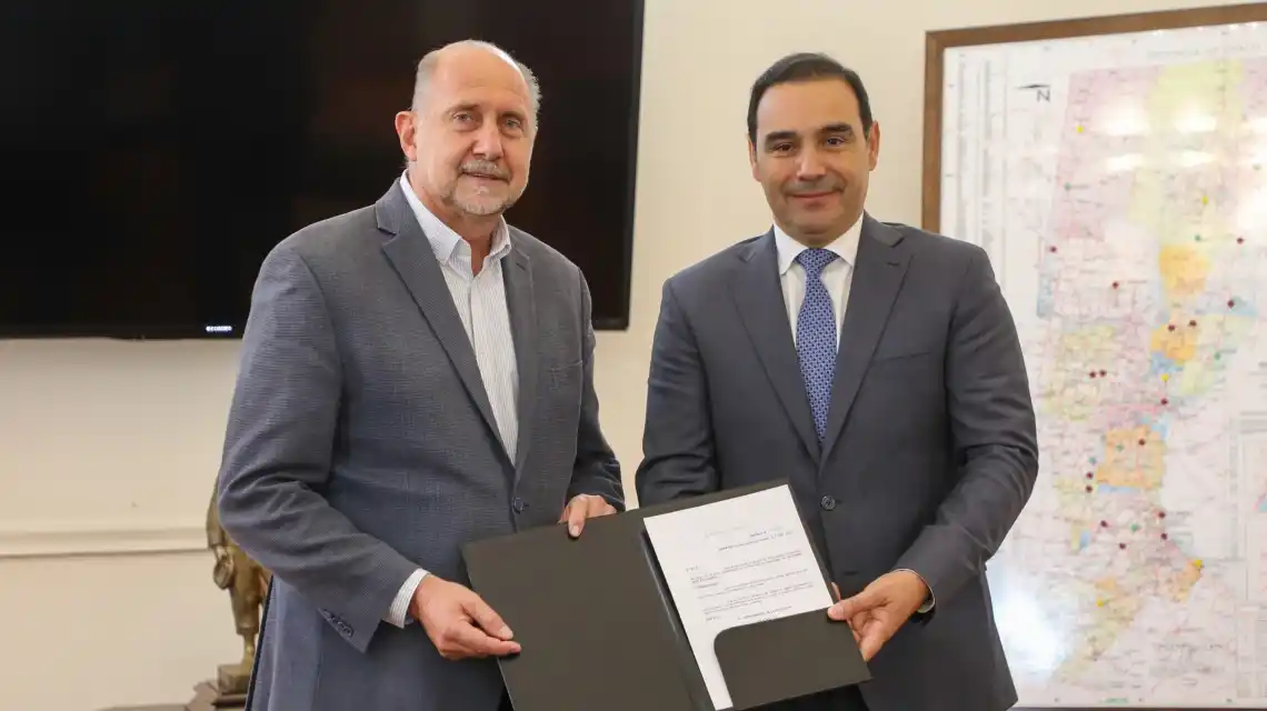 Santa Fe: Perotti recibió a Gustavo Valdés