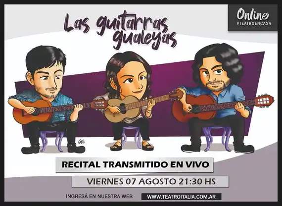 "Las Guitarras Gualeyas" presentó nuevo video