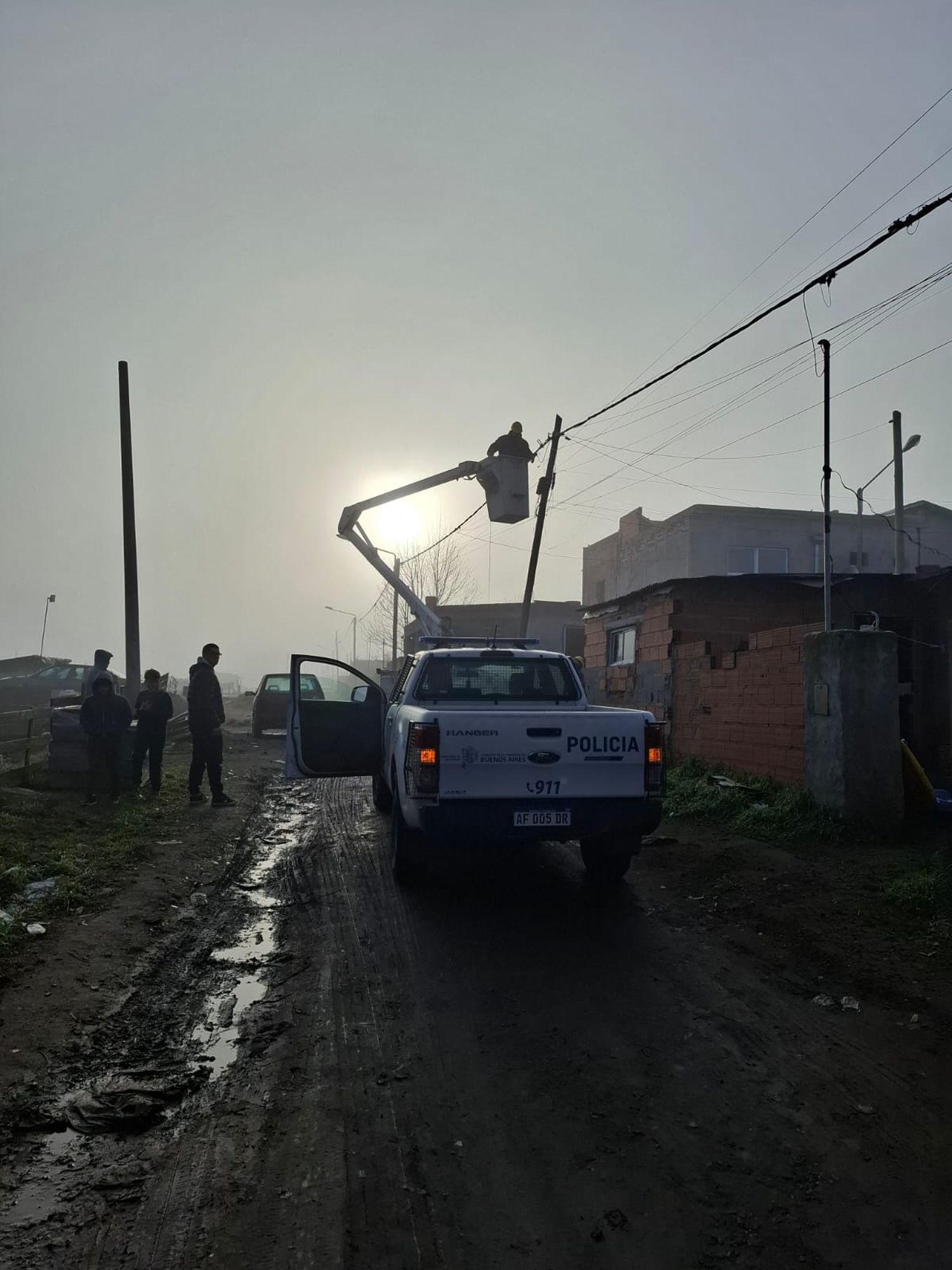 La Usina volvió a eliminar conexiones clandestinas en la toma de La Movediza