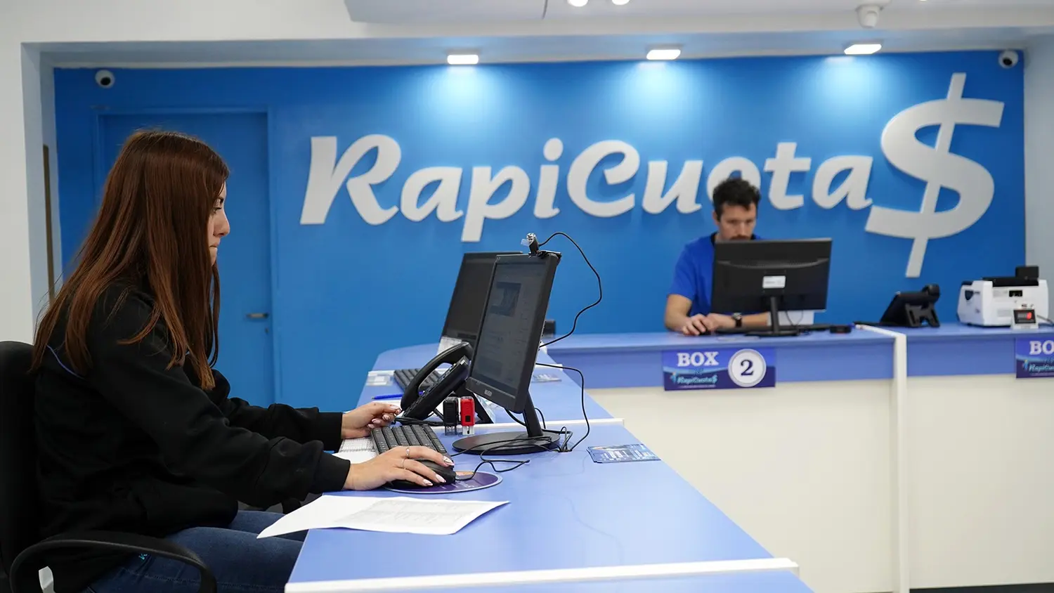 Rapicuotas. Abrió un local en Necochea, en calle 61 entre 62 y 64