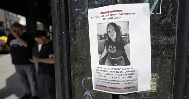 Desapareció el 30 de octubre