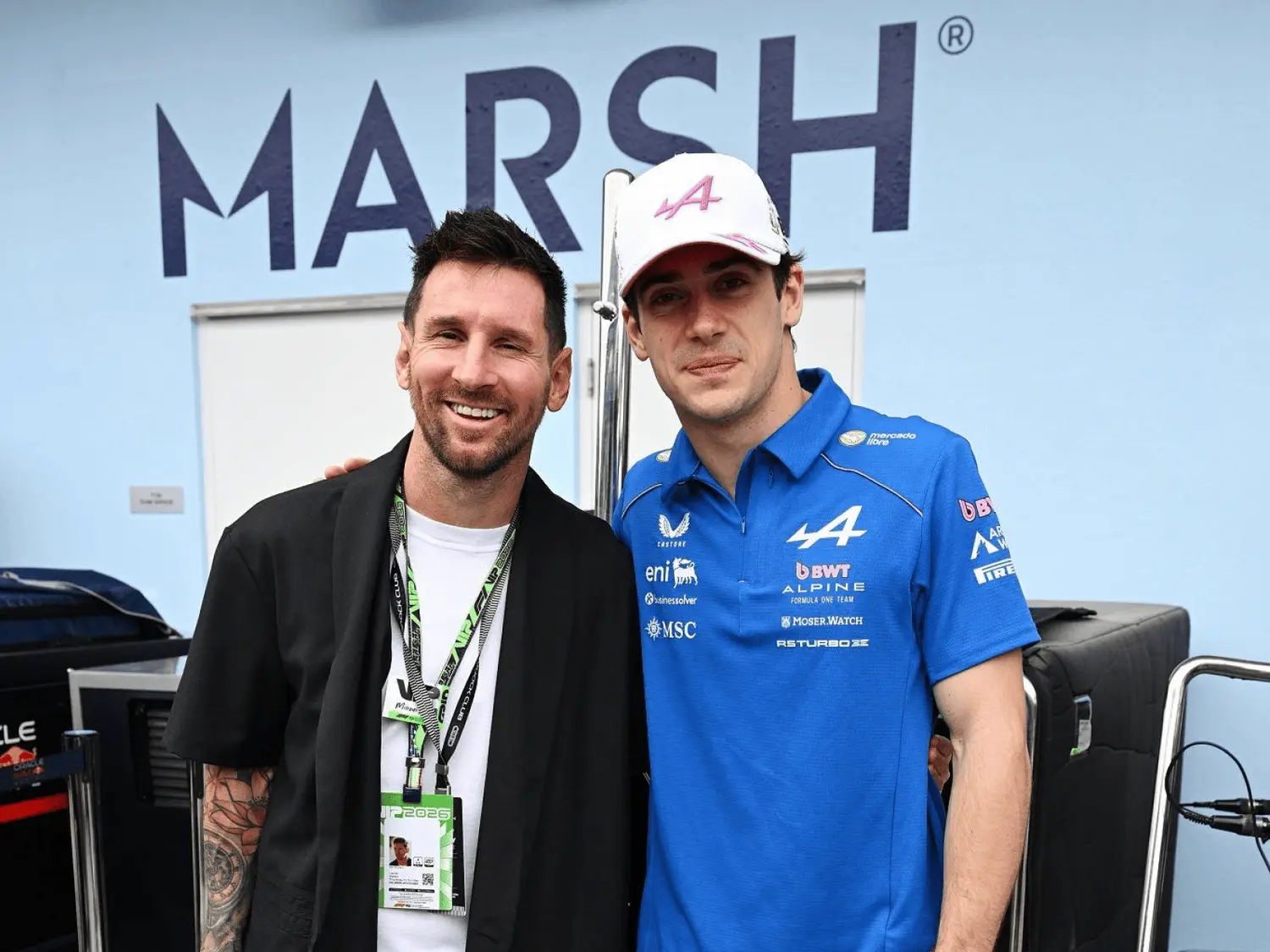 Messi con Colapinto