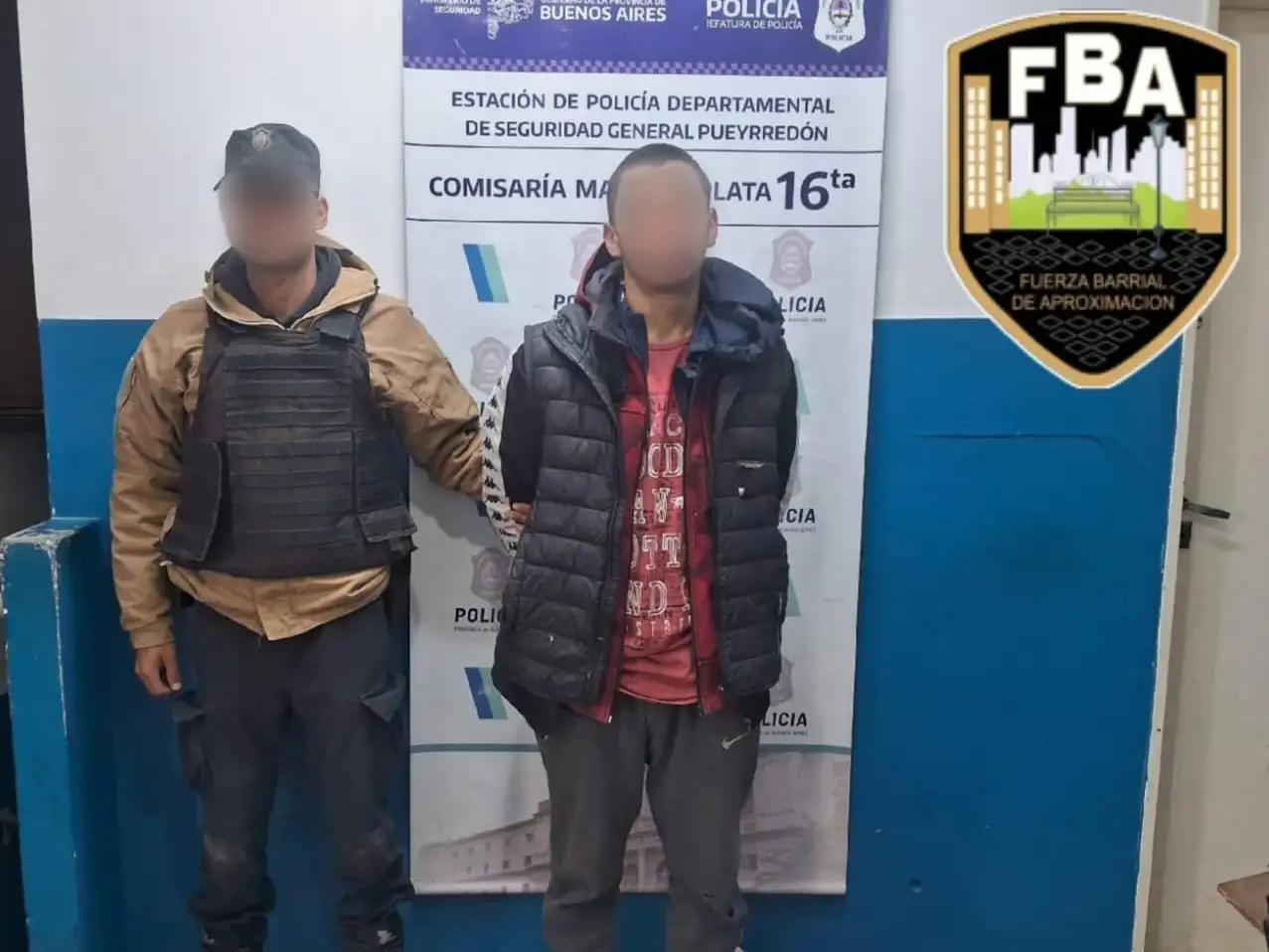 Minutos antes, había ingresado al patio de una vivienda de la zona alegando que solo quería beber agua.
