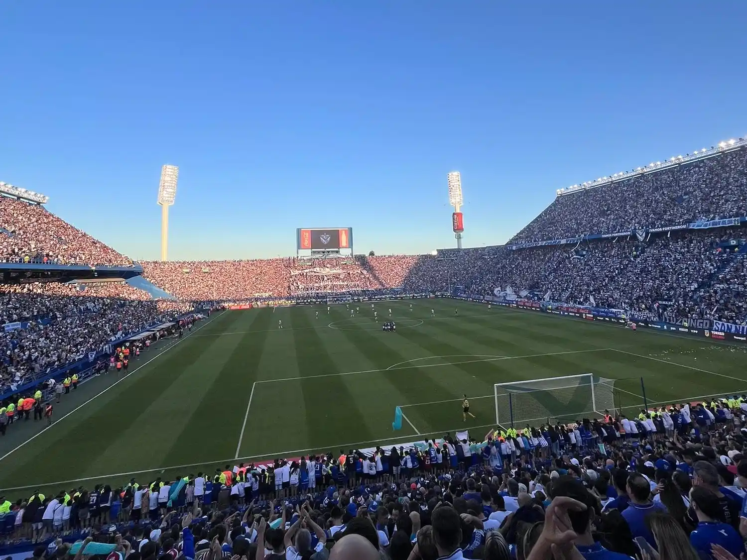 Inspección en Vélez para conocer el estado del campo