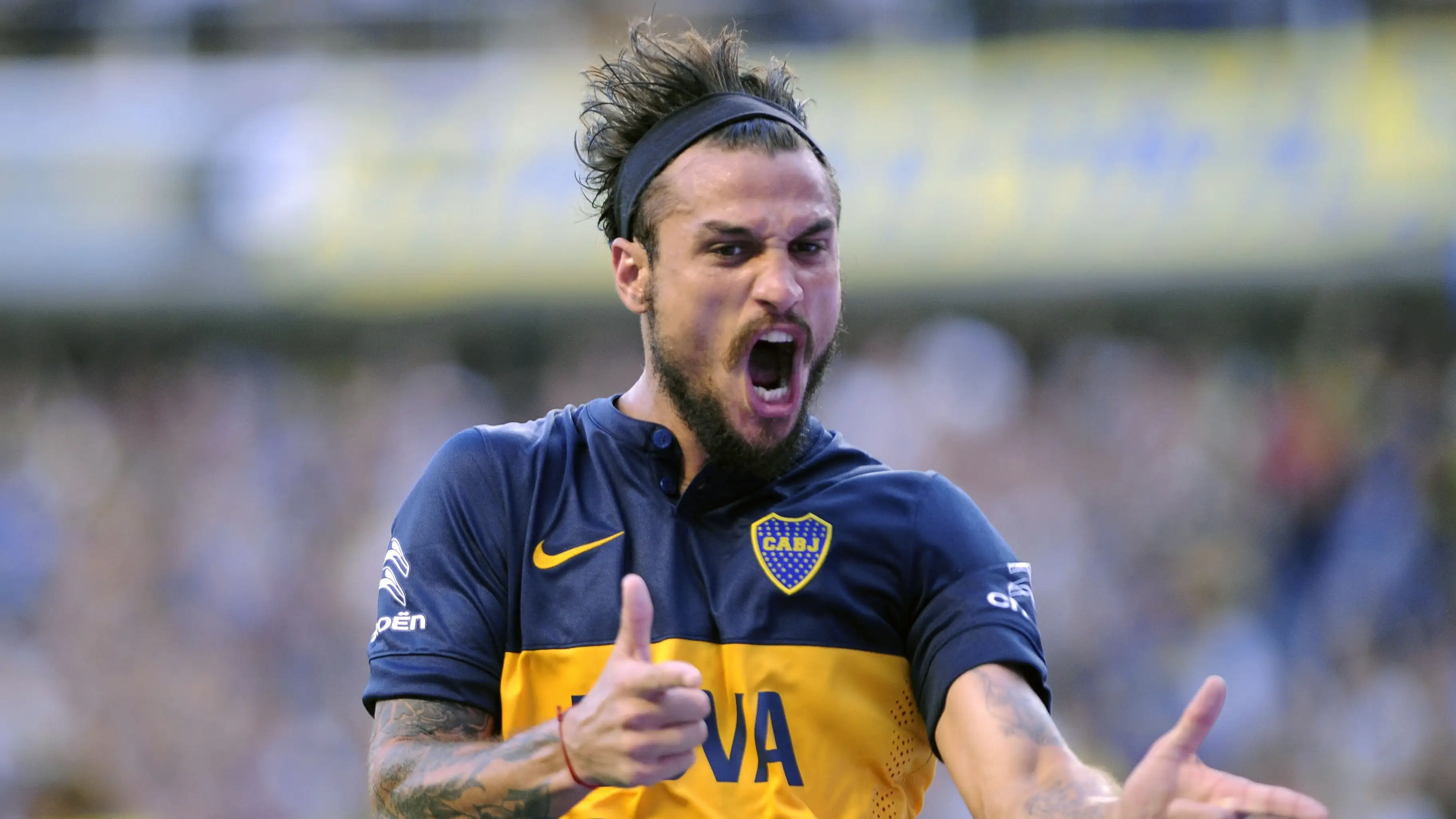 Daniel Osvaldo, exjugador de Boca.