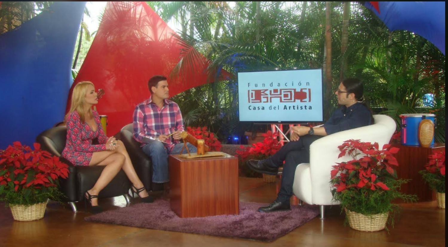 Sujej Vera y Roberto Messuti tenían un programa de entrevistas. Foto: Facebook