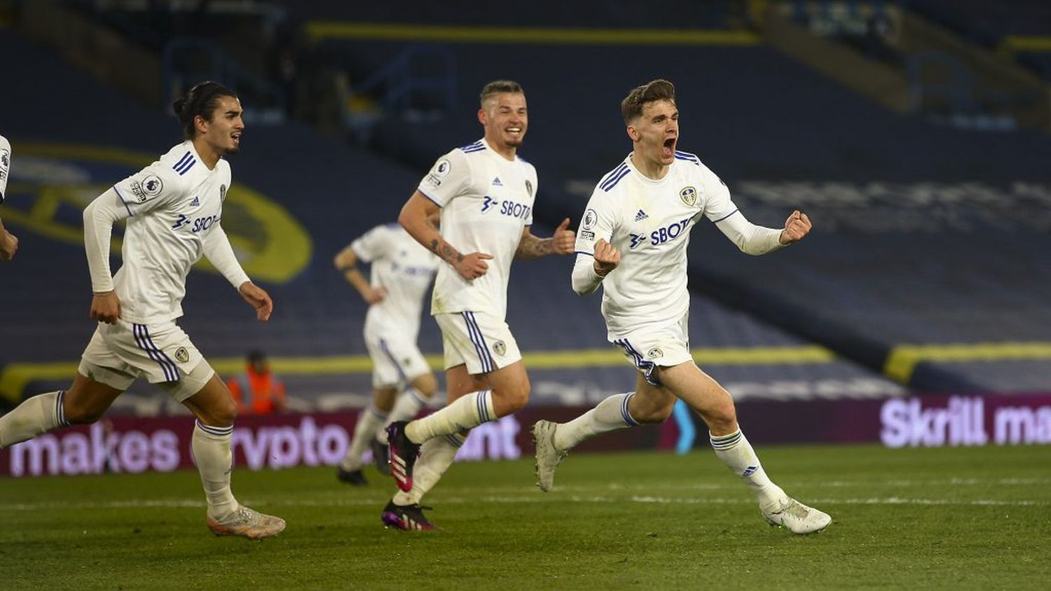 Sobre el final, lo empató Leeds