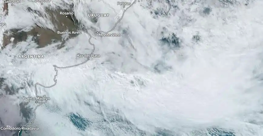 Mapa de la mañana de este miércoles