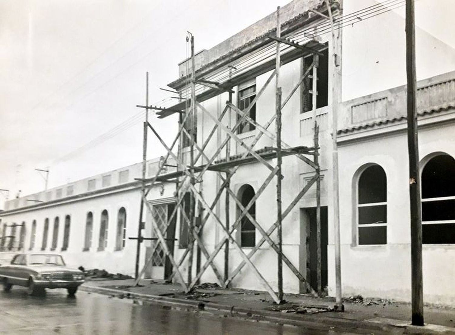 La primera escuela fue un ranchito de adobe