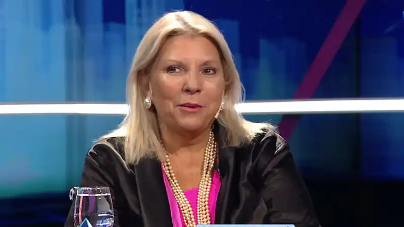 Carrió sobre Aranguren: "Lo adoro, pero hay conflicto de interés"